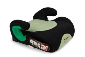 MoMi VENKO Isofix i-Size zelený / Podsedák / od 135 do 150 cm / do 36 kg (FOSA00026)
