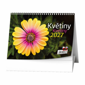 Květiny 2027 - stolní kalendář