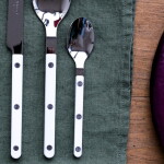 SABRE PARIS Čajová lžička Bistrot Brillant – Lapis blue, modrá barva, kov, plast