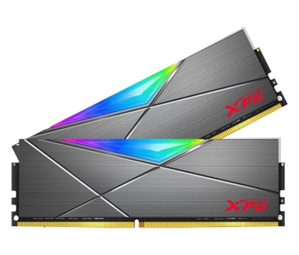 ADATA XPG DIMM DDR4 16GB (Kit of 2) 3200MHz CL16, Spectrix D50 RGB, Šedá EDF_748518