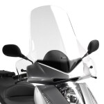 D219St čiré plexi Honda Pantheon 125-150 (03-08), vxš630x725 mm, s ochranou rukou