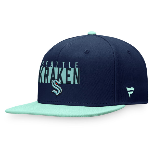 Fanatics Pánská kšiltovka Seattle Kraken NHL Fundamental Color Blocked Snapback