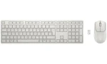 HP 495C Multi-Device Keyboard bílá / bezdrátová klávesnice s myší / USB / Bluetooth (BE1M6AA#BCM)