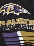 Mitchell & Ness Pánská mikina Baltimore Ravens NFL Triple Check Hoodie Velikost: XL