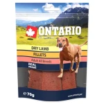 Ontario Pochoutka jehněčí sušené plátky 70g (214-5042)