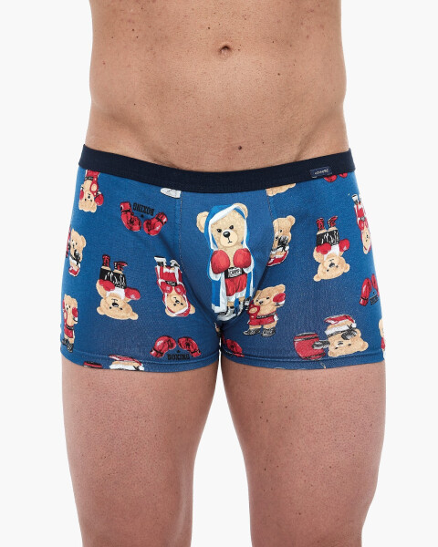 Boxerky Cornette Tattoo 280/250 Boxer 2 S-2XL džínovina XL