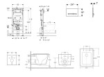 GEBERIT - Duofix Set předstěnové instalace, klozetu Arkas I a sedátka softclose, tlačítko Sigma50, chrom/alpská bílá SANI11CA31144