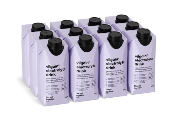 Vilgain Electrolyte Drink – 12× lesní plody 500 ml