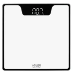Adler AD 8174w bílá / Osobní váha / až 180 kg / 2x AAA (AD 8174w)