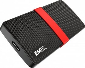 EMTEC Power Plus X200 512GB SSD černá / Externí SSD / čtení: 450 MBs / zápis: 420 MBs / USB-C 3.1 / 3y (ECSSD512GX200)