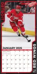 JF Turner Kalendář Detroit Red Wings NHL 2025 Wall Calendar