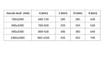 MEXEN - Exo sprchové dveře křídlové100, transparent, zlatá 8182-100-000-50-00