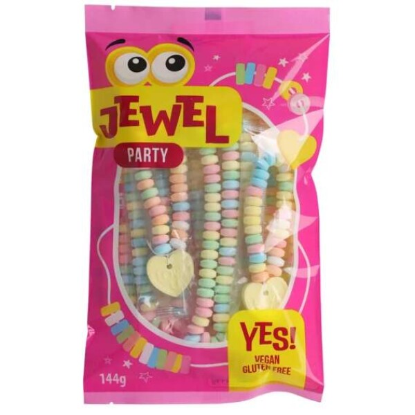 Becky's Jewel party dextroza ve tvaru šperků 144g