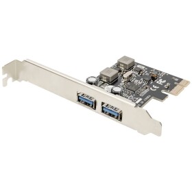 Digitus DS-30220-5 2 porty karta PCI-Express PCIe vč. nízkoprofilového krycího plechu na prázdný slot