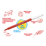 Fixy dětské Carioca Joy, hrot 2,8mm, 12 ks