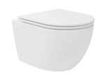 GEBERIT - Duofix Set předstěnové instalace, kompaktního klozetu Oudee Vortex a sedátka softclose, tlačítko Sigma30, lakovaný chrom mat/chrom SANI11CA1142B