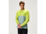 Endura Singletrack Core Printed Tee pánský dres dlouhý rukáv Lime Green vel. M