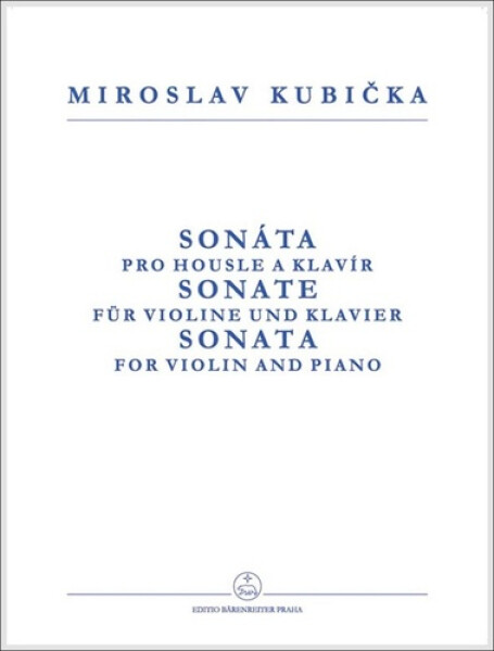 Sonáta pro housle klavír
