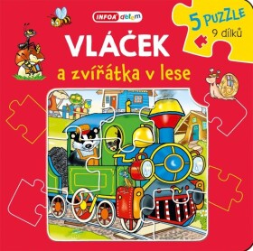 Vláček zvířátka lese