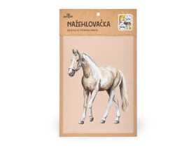 Nažehlovačka M 090 - Kůň bílý