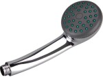Sprchová hlavice, 1 poloha, prohnutá rukojeť, chrom, VIKING