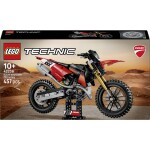 42238 LEGO® TECHNIC Ducati Desmo450 MX Factory motocykl; stavebnice; dvoukolový model s řízením a odpružením; řízení narozenin pro děti od 10 let