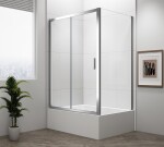 POLYSAN - DEEP obdélníkový sprchový kout 1100x900 L/P varianta, čiré sklo MD1116MD3316