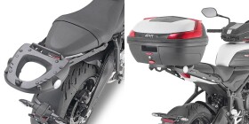 Sr6419 nosič horníhu kufru Givi pro Triumph Trident 660 (21-25), pro Monokey nebo Monolock