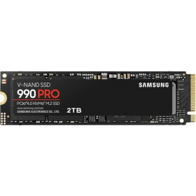 SAMSUNG 990 PRO 2TB / SSD / M.2 NVMe PCI-E 4.0 / TLC / R:7450 MBps / W:6900 MBps / IOPS: 1400K1550K / MTBF 1.5mh / 5y (MZ-V9P2T0BW)