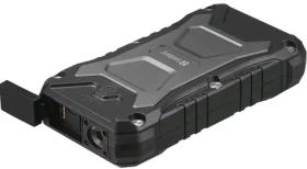 Sandberg Survivor Powerbank 20000mAh černá / PD 30W / IP66 / 2x USB-C / 2x USB-C / bezdrátová nabiječka (420-92)