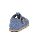 Chlapecké barefoot bačkory FLEXY WOOLY Denim; Froddo; G1700378-1; modrá - 23