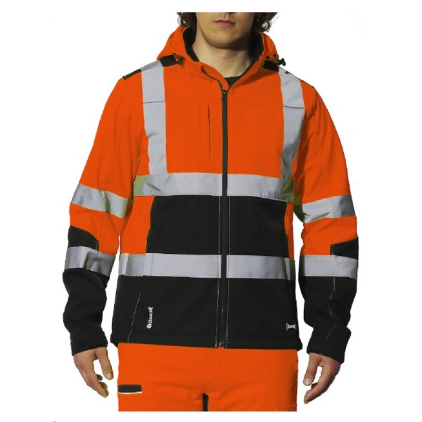 ISSA - Industrial Starter Reflexní bunda Lavoris 04525 reflexní oranžovo modrá M oranžovo modrá