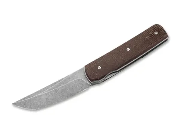 Boker Sanjo / Kapesní nůž / Čepel VG-10 / Rukojeť Micarta / Linerlock / S klipem (01BO907)