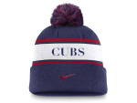 Nike Pánská zimní čepice Chicago Cubs MLB Peak Standard Cuff Pom Beanie