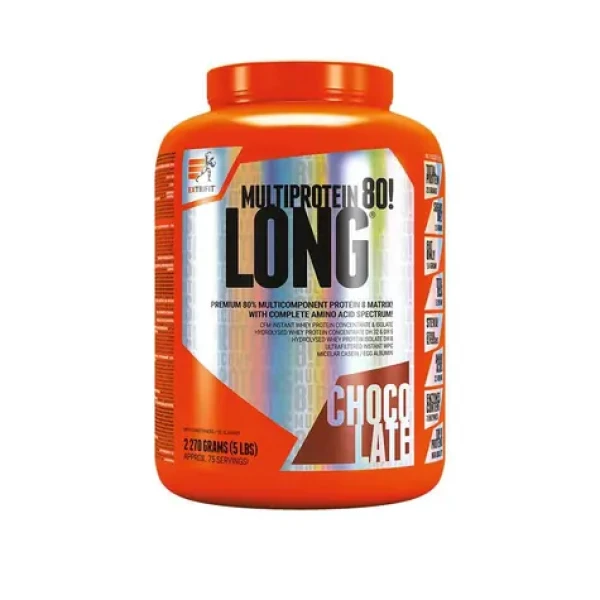 Extrifit Long 80 Multiprotein 2270 g chocolate (00381)