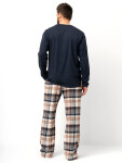 Pánské pyžamo Key MNS 444 B25 délka/r M-2XL černá XL