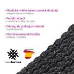 Super strečové potahy RUBINIA antracitová