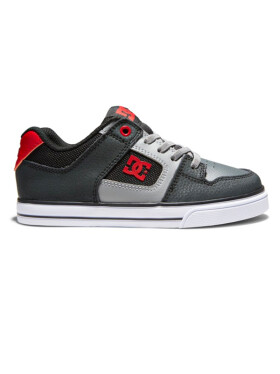 Dc PURE ELASTIC BLACK/GREY/RED dětské boty 36,5EUR