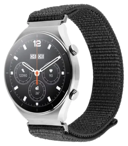 FIXED Nylonový řemínek Sporty Strap 18mm tmavě šedý / Řemínek / Nylon / Quick Release / 16-21 cm (FIXNST2-18MM-GR)