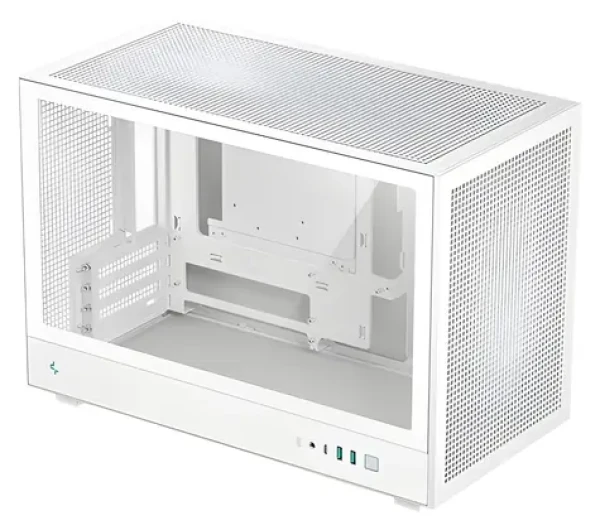 DEEPCOOL CH260 bílá / Skříň / Mini-Tower / µATX / Temperované sklo (R-CH260-WHNGM0-G-1)