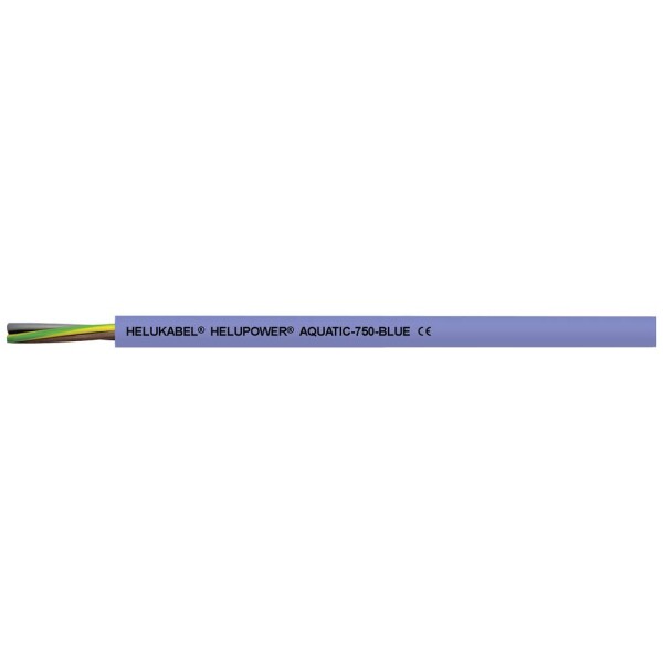 HELU 11018145-100 připojovací kabel 3 G 2.5 mm², 100 m, modrá