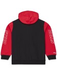 Mitchell & Ness Pánská bunda Chicago Bulls NBA Triple Check Fleece Full-Snap - Červená Velikost: L