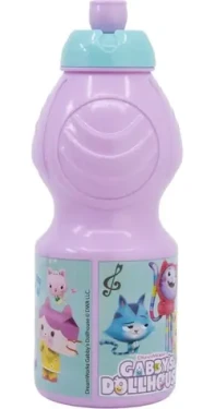 STOR Láhev na pití Gábinin kouzelný domek 400 ml (21232)