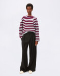 Armedangels Iconic Å Frankaa Bold Sweatshirt 3756 undyed-velvet red-soft blue XS