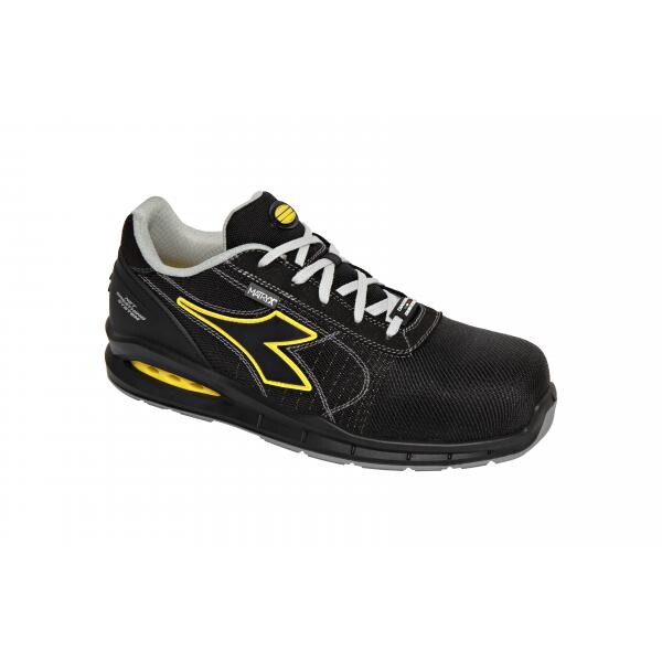 Bezpečnostní obuv Diadora RUN NET AIRBOX MATRYX LOW S3 SRC Velikost boty: 39, Černá