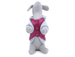 Tabs bunda pro psa Barva: Růžová, Délka zad (cm): 30, Obvod hrudníku: 36 - 39 cm
