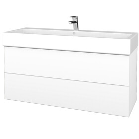 Dřevojas - Koupelnová skříňka VARIANTE SZZ2 120 pro umyvadlo Duravit Vero - N01 Bílá lesk / M01 Bílá mat 267896