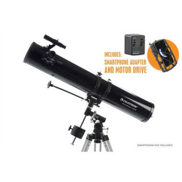 Celestron PowerSeeker 114|900mm EQ / teleskop zrcadlový motorizovaný (22037)