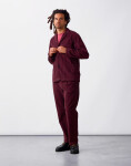 Service Works Fine Cord Waiter Pants Burgundy L