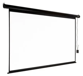 AVELI Elektrické projekční plátno 100" 221x125 cm / Plátno / elektrické / 16:9 / dálkové ovládání / černý tubus (XRT-00175B)